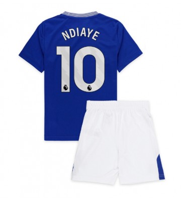 Everton Iliman Ndiaye #10 Primera Equipación Niños 2024-25 Manga Corta (+ Pantalones cortos)